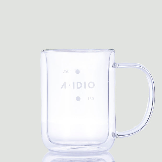 A-IDIO 雙層玻璃保溫杯310ml