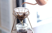 台灣 A-IDIO 鑽石咖啡濾杯（香檳金 鈦版）（金點設計獎 | 專利產品 | 組合優惠 | 手工製 | 現貨 | 行貨 | 香檳金 | 鍍鈦 | 抗菌抗腐 | 台灣製 | 香港代理 | 304優質不鏽鋼）