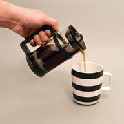 日本RIVERS Coffee Press HOOP 350ml - 德國玻璃法式濾壓壺