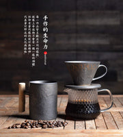 台灣河野流文京手作濾杯 - 陶瓷咖啡濾杯