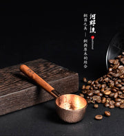 台灣河野流純手工銅豆匙 - 咖啡量匙