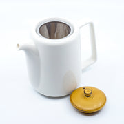 Miyama焦糖啡色陶瓷茶壺連濾茶器 Miyama Caramel Brown Tea Pot With Tea Strainer