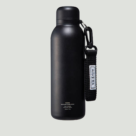 日本RIVERS 真空保溫瓶VACUUM FLASK STEM BL（500ml | 保冷| 保暖